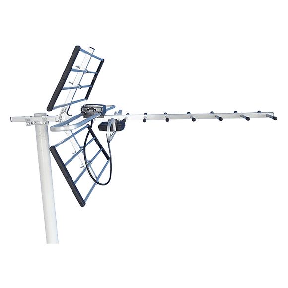 Digital TV Outdoor Antenna Aerial UHF VHF FM Signal Booster HD - RnR Galore