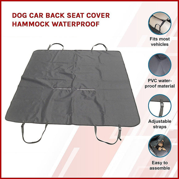 Dog Car Back Seat Cover Hammock Waterproof - RnR Galore
