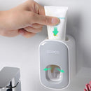 Ecoco Wall mount auto ands Free Toothpaste Dispenser Automatic Toothpaste Squeezer Bathroom Toothpaste Holder Black - RnR Galore