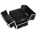 Embellir 7 in 1 Portable Cosmetic Beauty Makeup Trolley - Black - RnR Galore