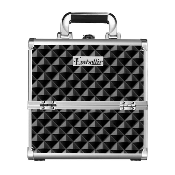 Embellir Makeup Case Beauty Organiser Bag Travel Large Cosmetic Storage Portable - RnR Galore