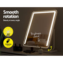 Embellir Makeup Mirror 40x50cm Hollywood Vanity with LED Light Strip Rotation - RnR Galore