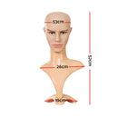 Embellir Male Mannequin Head Dummy Model Display Shop Stand Professional Use - RnR Galore