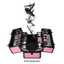 Embellir Portable Cosmetic Beauty Makeup Case - Diamond Pink - RnR Galore