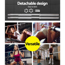 Everfit 168CM 5.5FT Barbell Bar Fitness Weight Plates Dumbbells Row - RnR Galore