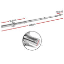 Everfit 168CM 5.5FT Barbell Bar Fitness Weight Plates Dumbbells Row - RnR Galore