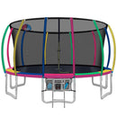 Everfit 16FT Trampoline for Kids w/ Ladder Enclosure Safety Net Rebounder Colors - RnR Galore