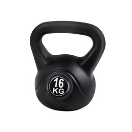 Everfit 16kg Kettlebell Set Weight Lifting Bench Dumbbells Kettle Bell Gym Home - RnR Galore
