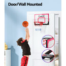 Everfit 23" Mini Basketball Hoop Backboard Door Wall Mounted Sports Kids Red - RnR Galore