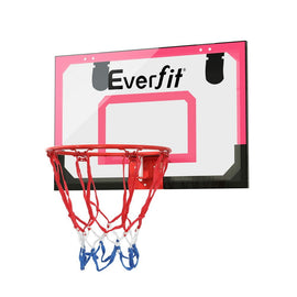 Everfit 23" Mini Basketball Hoop Backboard Door Wall Mounted Sports Kids Red - RnR Galore