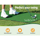 Everfit 3M Golf Practice Net And Training Mat Set Driving Target Black - RnR Galore