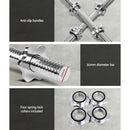 Everfit 45cm Dumbbell Bar Gym Home Exercise 150kg Capacity - RnR Galore