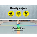 Everfit 4X1M Air Track Inflatable Tumbling Mat Gymnastics Yoga Mat - RnR Galore
