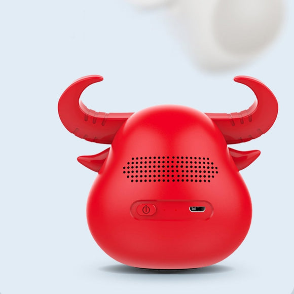 Fitsmart Bluetooth Animal Face Speaker Portable Wireless Stereo Sound - Khaki - RnR Galore