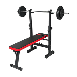 Folding Flat Weight Lifting Bench Body Workout Exercise Machine Home Fitness - RnR Galore