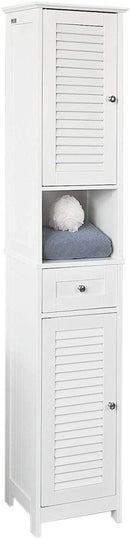 Freestanding Tall Bathroom Cabinet 170x32x30 cm - RnR Galore