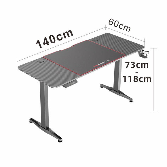 Gaming Standing Desk Home Office Lift Electric Height Adjustable Sit To Stand Motorized Standing Desk 1160 - RnR Galore