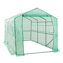 Garden Greenhouse Walk - In Shed 3.5x2x2M PE Apex - RnR Galore