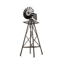 Garden Windmill 120cm Metal Ornaments Outdoor Decor Ornamental Wind Mill - RnR Galore