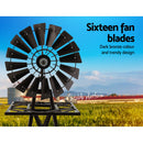 Garden Windmill 120cm Metal Ornaments Outdoor Decor Ornamental Wind Mill - RnR Galore