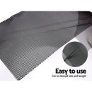 Gardeon Gutter Guard Aluminium Mesh 60M 100x20cm Black - RnR Galore