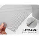 Gardeon Gutter Guard Aluminium Mesh 60M 100x20cm Silver - RnR Galore