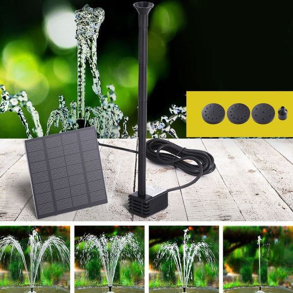 Gardeon Solar Pond Pump Submersible Water Fountain Kit 2.6FT - RnR Galore