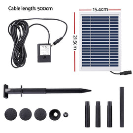 Gardeon Solar Pond Pump Submersible Water Fountain Kit 4.4FT - RnR Galore