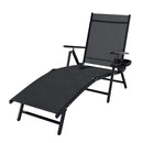 Gardeon Sun Lounge Outdoor Lounger Aluminium Folding Beach Chair Camping Patio - RnR Galore
