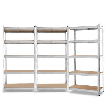 Giants 3x1.8M Warehouse Shelving Rack Racking Garage Metal Storage Shelves - RnR Galore