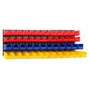 Giantz 48 Storage Bin Rack Wall Mounted Peg Board - RnR Galore
