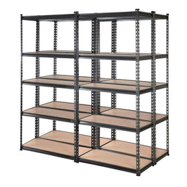 Giantz 4x1.8M Garage Shelving Warehouse Rack Pallet Racking Storage Charcoal - RnR Galore