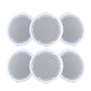 Giantz 6 Inch Ceiling Speakers In Wall Speaker Home Audio Stereos Tweeter 6pcs - RnR Galore