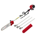 Giantz 65CC Pole Chainsaw 12in Chain Saw Petrol 4.3m Long Reach - RnR Galore