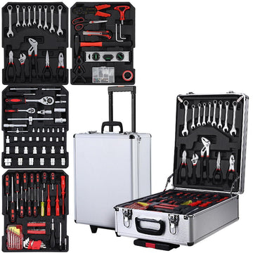 Giantz 786pcs Tool Kit Trolley Case Mechanics Box Toolbox Portable DIY Set - RnR Galore