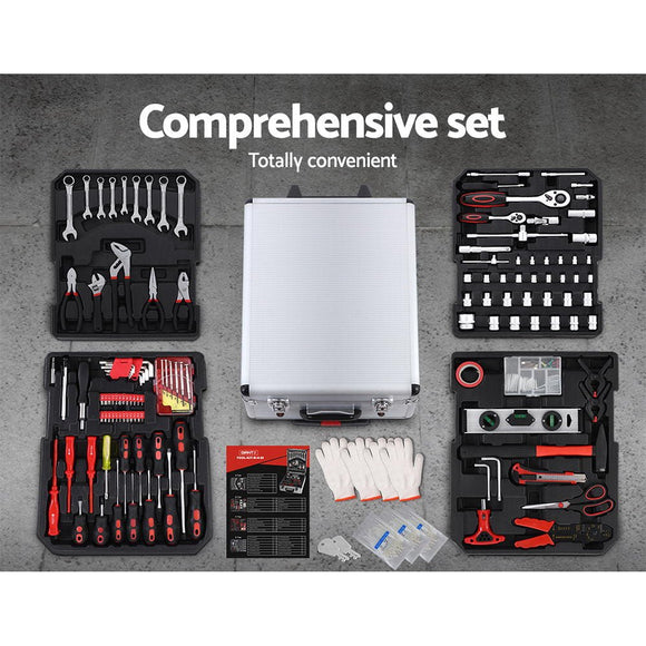 Giantz 786pcs Tool Kit Trolley Case Mechanics Box Toolbox Portable DIY Set - RnR Galore