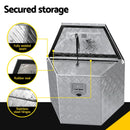 Giantz Aluminium Ute Tool Box Storage Lock Box Ute Trailer Vehicle Truck - RnR Galore