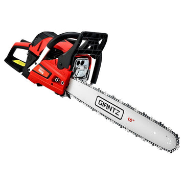 Giantz Chainsaw Petrol 45CC 16" Bar Commercial E - Start Pruning Chain Saw,Giantz Chainsaw Petrol 45CC 16" Bar Commercial E - Start Pruning Chain Saw 3.5HP - RnR Galore