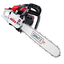 Giantz Chainsaw Petrol 52CC 20" Bar Commercial E - Start Pruning Chain Saw White,Giantz Chainsaw Petrol 52CC 20" Bar Commercial E - Start Pruning Chain Saw White - RnR Galore