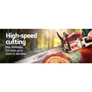 Giantz Chainsaw Petrol 62CC 20" Bar Commercial E - Start Pruning Chain Saw Spark Plug - RnR Galore
