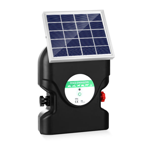 Giantz Fence Energiser 20KM Solar Powered 1.2J Electric - RnR Galore