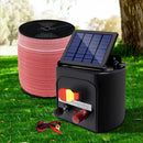 Giantz Fence Energiser 3KM Solar Powered Electric 1200M Poly Tape - RnR Galore