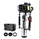 Giantz Petrol Post Driver 38CC 4 - Stroke Rammer Pile Star Picket Fence Hole Black - RnR Galore