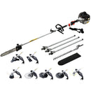 Giantz Pole Chainsaw Hedge Trimmer Brush Cutter Whipper Snipper 9 IN 1 MultiTool - RnR Galore