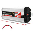Giantz Power Inverter 2000W or 4000W Pure Sine Wave 12V - 240V Camping Boat Caravan - RnR Galore