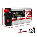 Giantz Power Inverter 600W/1200W 12V to 240V Pure Sine Wave Camping Car Boat - RnR Galore