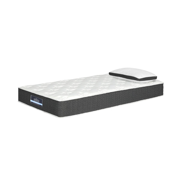 Giselle Bedding 18cm Mattress Medium Soft w/Pillows Single - RnR Galore
