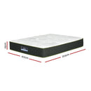 Giselle Bedding 25cm Mattress Green Tea Foam King Single - RnR Galore