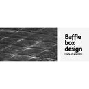 Giselle Bedding Faux Mink Quilt Charcoal Super King - RnR Galore