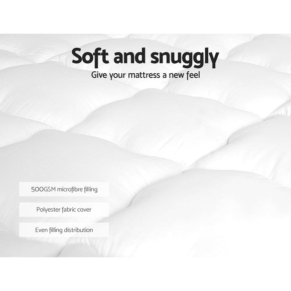 Giselle Bedding Mattress Topper Pillowtop - Double - RnR Galore